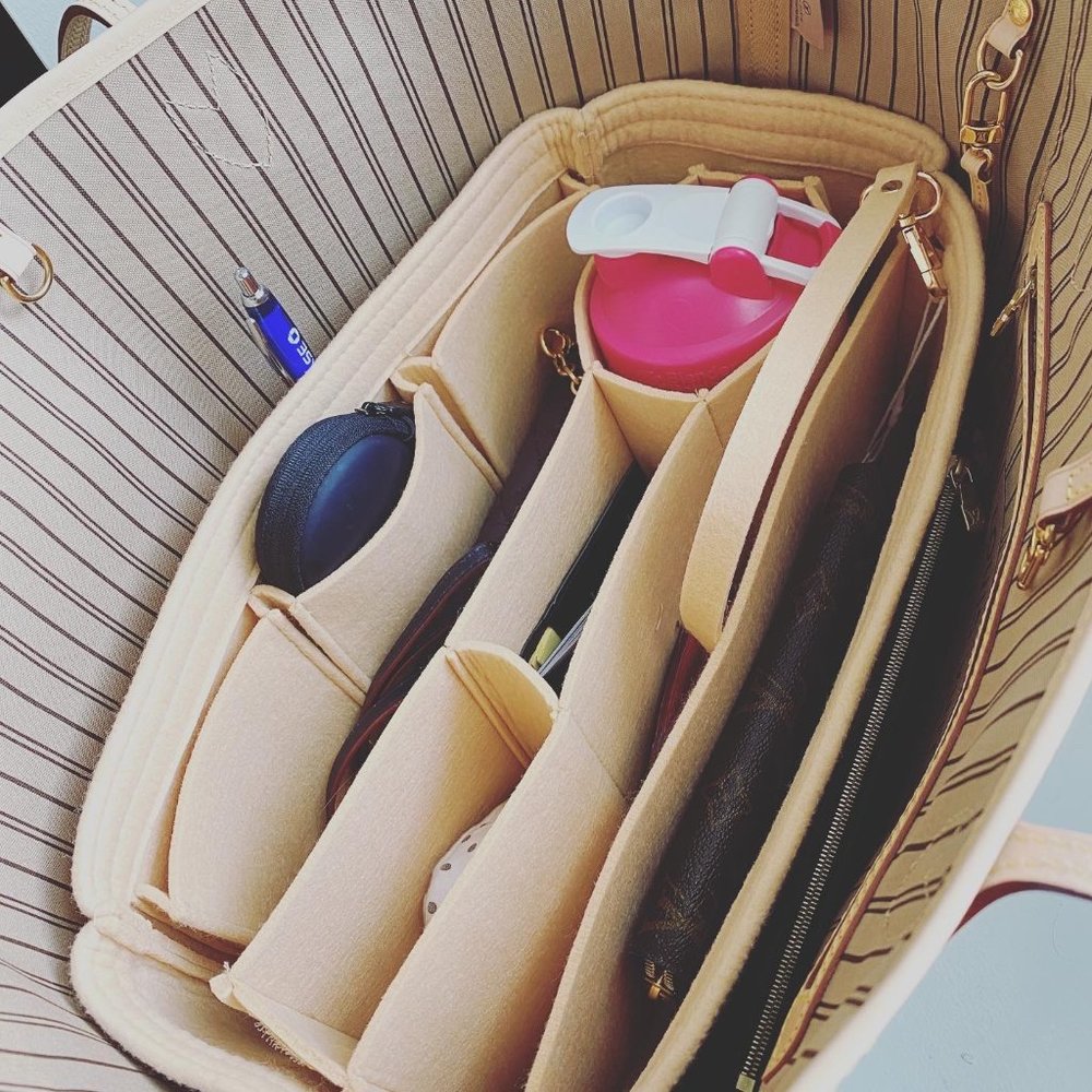 🙀 AlgorithmBags® for LV Neverfull PM Organizer Insert, Best Trim color match🥳